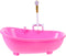 Toyvian Toy Bathtub for Dolls, Baby Doll Real Working Bath Set Electric