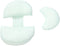TOPPERFUN Cooling Maternity Waist Pillow for Side Sleeping Adjustable Support Cushion for Pregnant