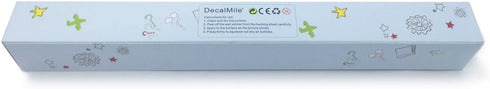 decalmile Cars Wall Stickers, Peel and Stick Wall Decals for Kids Room, Nursery, Bedroom, Classroom Decor