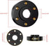 GLOBACT 12mm Brass Weights, Extended Wheel Hex Hubs, 51g Counterweight for 1/10 Trx4 Trx6 Axial