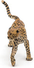 Papo Running Cheetah Figurine - Hand-Painted Wildlife Predator Toy for Kids Age 3+, 12.5 x 3.5 x 6.8 cm