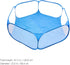 LUOZZY Animal Baby Playpen Foldable Safe Fence Anti-Slip Bases Baby Playard Breathable Pet Playpen Indoor Outdoor Yard Fence for Kitten Puppy Bunny Hamster Ferret, 47Inch