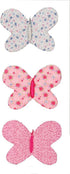 CribMATE Butterfly Nursery Room Canvas Wall Decor Pink Butterfly Baby Girl Nursery Decor