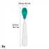 OXO Tot Feeding Spoon Set with Soft Silicone - Teal