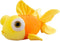 Fish Stuffed Animal, 13.78" Yellow Goldfish Plush Cute Toy Gifts for Kids Adults