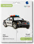 Toyland 37" Black Police Car Supershape Foil Balloon for Boys Birthday