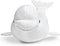 ZHONGXIN MADE Simulation White Beluga Whale Plush Toy - Long Lifelike Delphinapterus leucas Doll