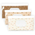 lethooly Baby Wipe Holder,Wipe Dispenser, 3-Pack Portable Refillable Wipe Container,Reusable Travel Baby Wipes