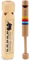 Tovip 2Pcs Wood Train Whistles Toy - Cultivate Hands-on Skills, Creativity, and Locomotive Sound for Music Gifts