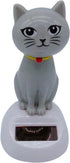 Cute Solar Powered Dancing Cat Doll Figure, Swinging Solar Toy, Car Dashboard Decoration
