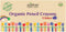 Azafran Organic Pencil Crayons - Pack of 15 Colored Thins, Non Toxic