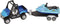 Wild Republic Aquatic Truck with Trailer, Imaginative Play Toy, Gifts for Kids, 5"