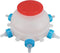 Fockety Lamb Milk Feeder Bottle, 6 Pacifier Round PC Plastics Easy to Clean