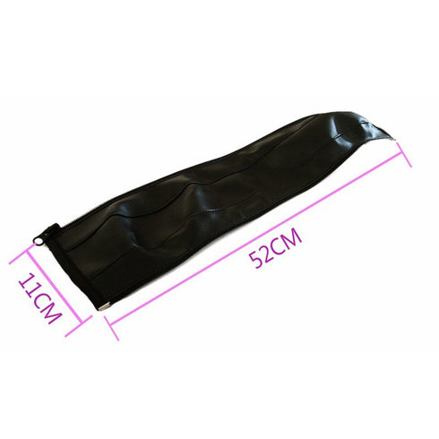 Armrest PU Leather Protective Case Handle Cover for Babyzen Yoyo Stroller (Black)
