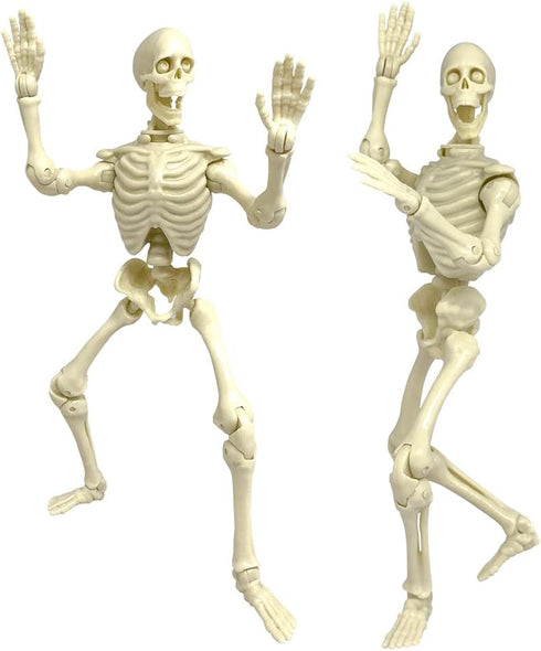 8 Inch Figures Toy Company Super Articulated Skeleton Action Figure