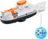 GoolRC Mini RC Submarine, LSRC-SMI Remote Control Boat Waterproof Diving Toy (White)