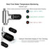 360 3-Color 1/2 Baby Bath Water Thermometer - Hydropower No Battery Instant-Read with Rotatable LED Display