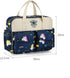 Large Capacity Diaper Tote Bag Organizer - Portable Baby Nappy Handbag