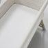American Baby Company 15" x 33" Fitted Bassinet Sheet, 100% Natural Cotton Jersey Knit, Celery/Gray/White - Pack of 3