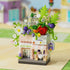 Sacblirr Set Juice Shop City Street View House Mini Building Micro Blocks Toy Store Shop for Home Decor Toys Birthday