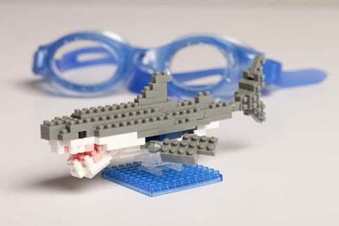 DAISO Great White Shark Petit Block from Japan