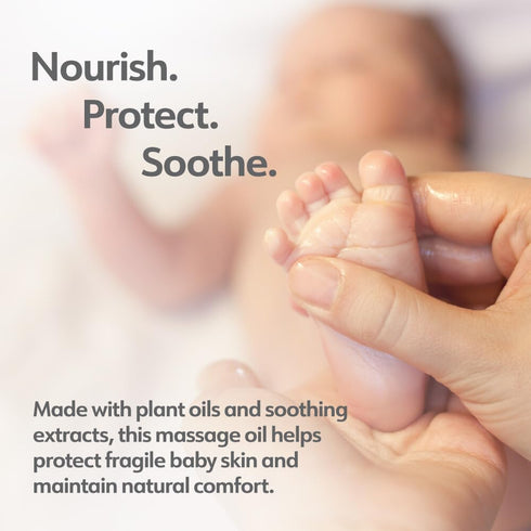 60 ml(2.02 oz BioLove Baby Massage Oil,Gentle Body Oil W/Sunflower Calendula, Natural For Babies Young Kids Deep