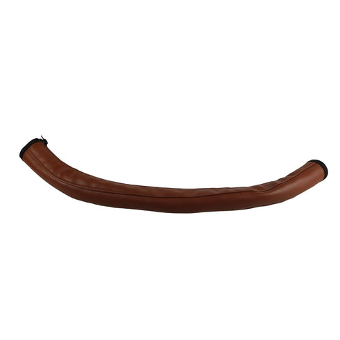 Leather Handle Sleeve Cover for Babyzen Yoyo 2, Stroller Accessories, PU Sleeve Protect Case for YOYO+ Armrest (Brown)