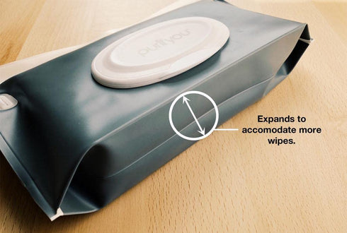 Set 3 Baby Wipe Case Travel Holder | Keeps Wipes Moist | of Wet Wipes Holders Cases | Portable Travel On The Go