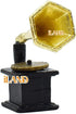 1:12 iLAND Miniature Dollhouse Accessories on Scale, Grandfather Wall Clock and Record Player, elf Accessories