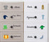 Boy Decals Dresser Labels for Kids - Clothing Labels and Drawer Stickers for Organizing