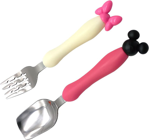 Children Spoon Fork Set, Baby Feeding Spoon Stainless Steel, Kids Eating Utensils, Toddler Flatware