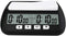 Digital Chess Timer Professional Chess Clock with Alarm, 3-in-1 Portable Timer, 2 AA Battery Included (Black)