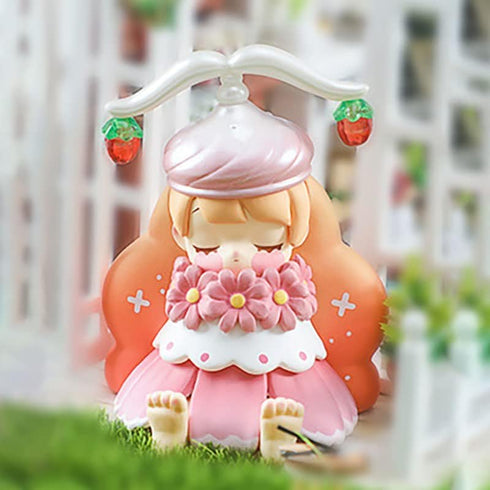 CORA Princess Flower Zodic Series Box Toys Blind Box Cute Collectible Figure Action Model for Birthday Surprise (3 Pack)