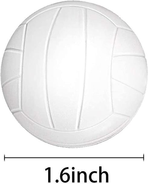 Finduat 12 Pack Mini Sports Stress Ball, Foam Squeeze Balls for School Carnival & Kids Birthday Party Favors