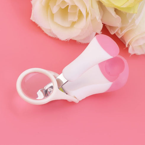 Durable Pink Nail Care Kit for Newborn Grooming