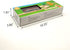 DSHMIXIA Set 3 4 5 Battery Operated Trains for Wooden Train Track Locomotive with Light for Toddlers Year Old Boys Red