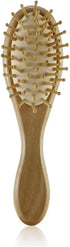 POLICK Newborn Baby Wooden Brush Baby Natural Wool Comb Newborn Hair Brush Infant