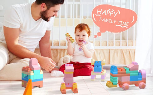 Top STEM Soft Building Block Sets for Kids Aged 18 Months to 6 Years - Mega Building Blocks for Preschool