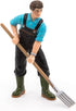 Papo Hand-Painted Farmyard Friends Gardener Figurine, 39216, Collectible for Children, 3 Years Old+
