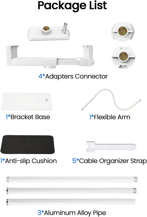 Yaekea HB6550/HB65/HB6560/HB6340/HB6339/Camera 1/4 DXR-8 PRO/DXR-8 Baby Monitor Floor Stand Holder Mount Compatible