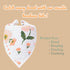 Set 4-Piece Muslin Swaddle Blanket for Baby Newborn Essentials with Swaddle, Burp Cloth & Bibs, Soft Breathable