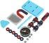Labs Junior Science Magnet Set for Experiment Education Tools Physics Toys for Kids Icluding Bar/Ring/Horseshoe/Compass Magnets