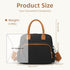Mommy Diaper Bag Tote, Travel Baby Diaper Bag Purse with Stroller Clips, Hospital Baby Bag for Labor and Delivery