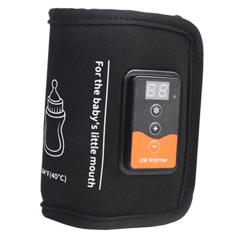 GALPADA USB Baby Bottle Warmer for Breastmilk Adjustable Temperature Portable Bottle Warmer