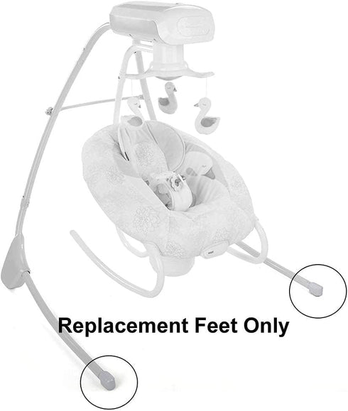 Replacement Parts for Fisher-Price Swing - Deluxe Cradle 'n Swing FHW45 Plus Many More ~ See List below ~ includes 2 Replacement Feet