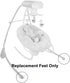Replacement Parts for Fisher-Price Swing - Deluxe Cradle 'n Swing FHW45 Plus Many More ~ See List below ~ includes 2 Replacement Feet