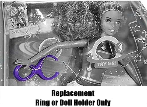 Barbie Replacement Part for Star Light Adventure Hoverboarder Playset - Purple Ring/Doll Holder DLT23