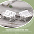 NUOBESTY 15Pcs Mini House Bench Model Doll Furniture Decor for Home