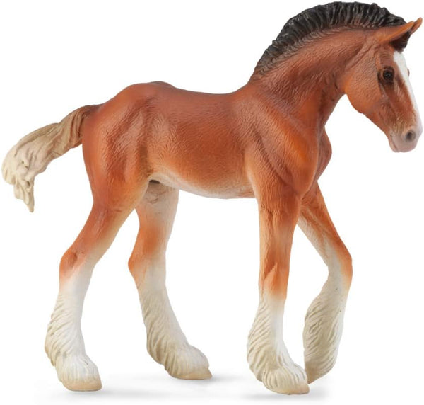 CollectA Clydesdale Foal, Bay Color