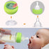 4-Pack 6oz Matyz Glass Breastmilk Storage Bottles, (Green, Each), Wide Mouth Food-Grade Borosilicate, Leakproof